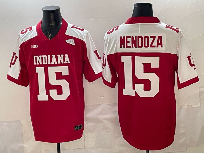 Men 2026 Ohio State Buckeyes #15 Mendoza Red Limited NCAA Jersey 081